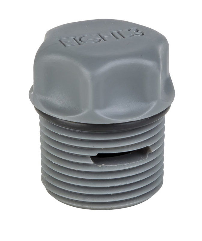 Ronix Eight.3 - Vented Valve Plug - Silver