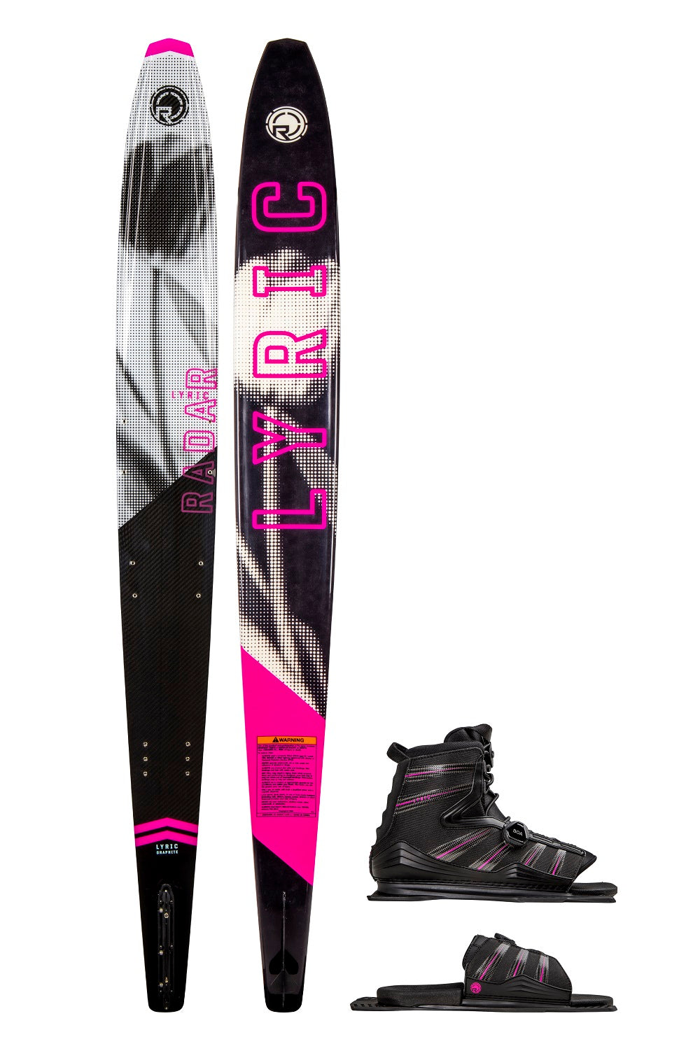 Radar Graphite Lyric Waterski w/ Lyric Boa Boot & Lyric ARTP
