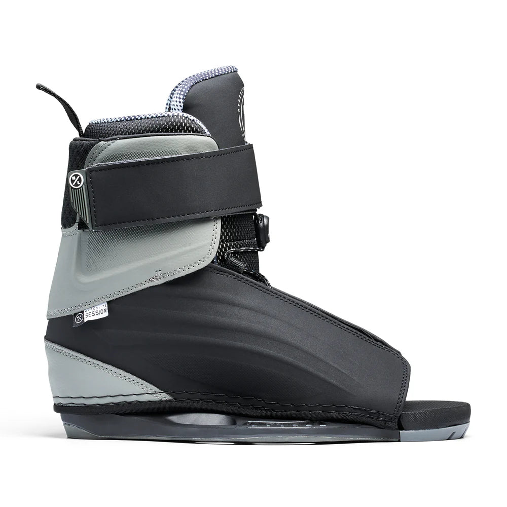 Hyperlite Session Wakeboard Boot Pair with Dual Lace and Velcro Strap Side