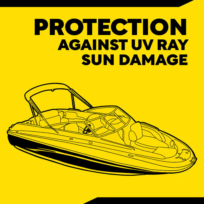 Meguiar's M6332 Flagship Premium Marine Wax 32oz bottle featuring high-gloss polymer protection for fiberglass and gel coats UV Protection