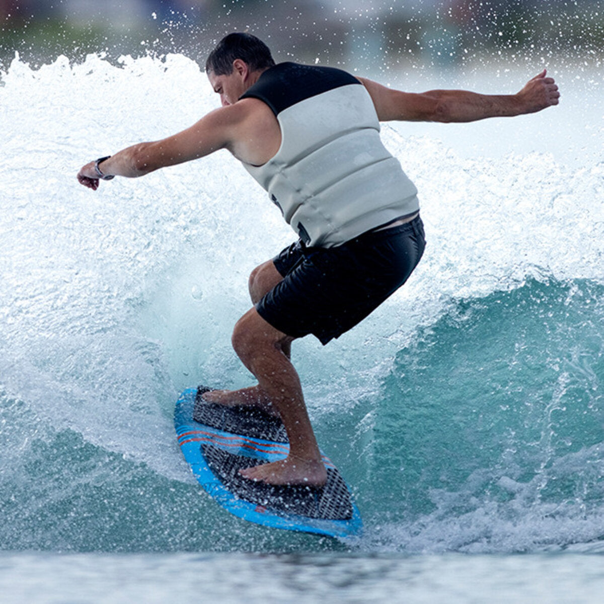 Ronix Marsh “Mellow” Thrasher Wakesurf Board | Soft-Top Thruster