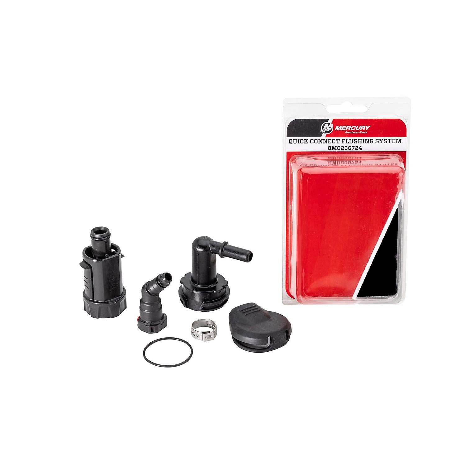 Mercury 8M0236724 Quick Connect Flushing System for 75–300 HP FourStroke Outboards
