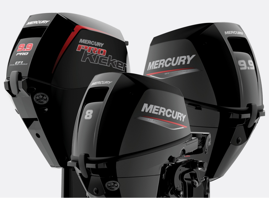 Mercury and Suzuki Outboard Motors available at Wakeboss