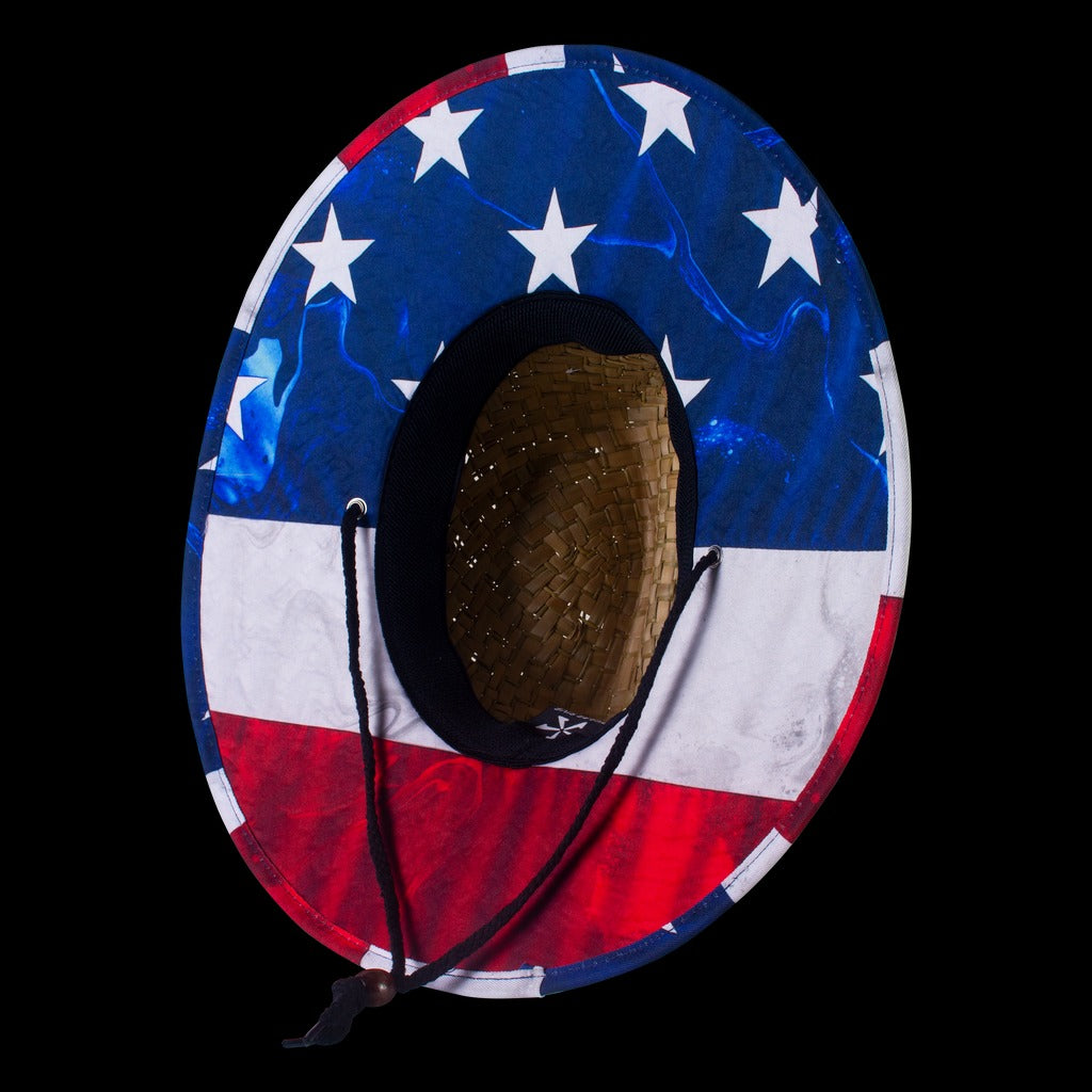 Phase 5 Straw Party Hat USA Bottom