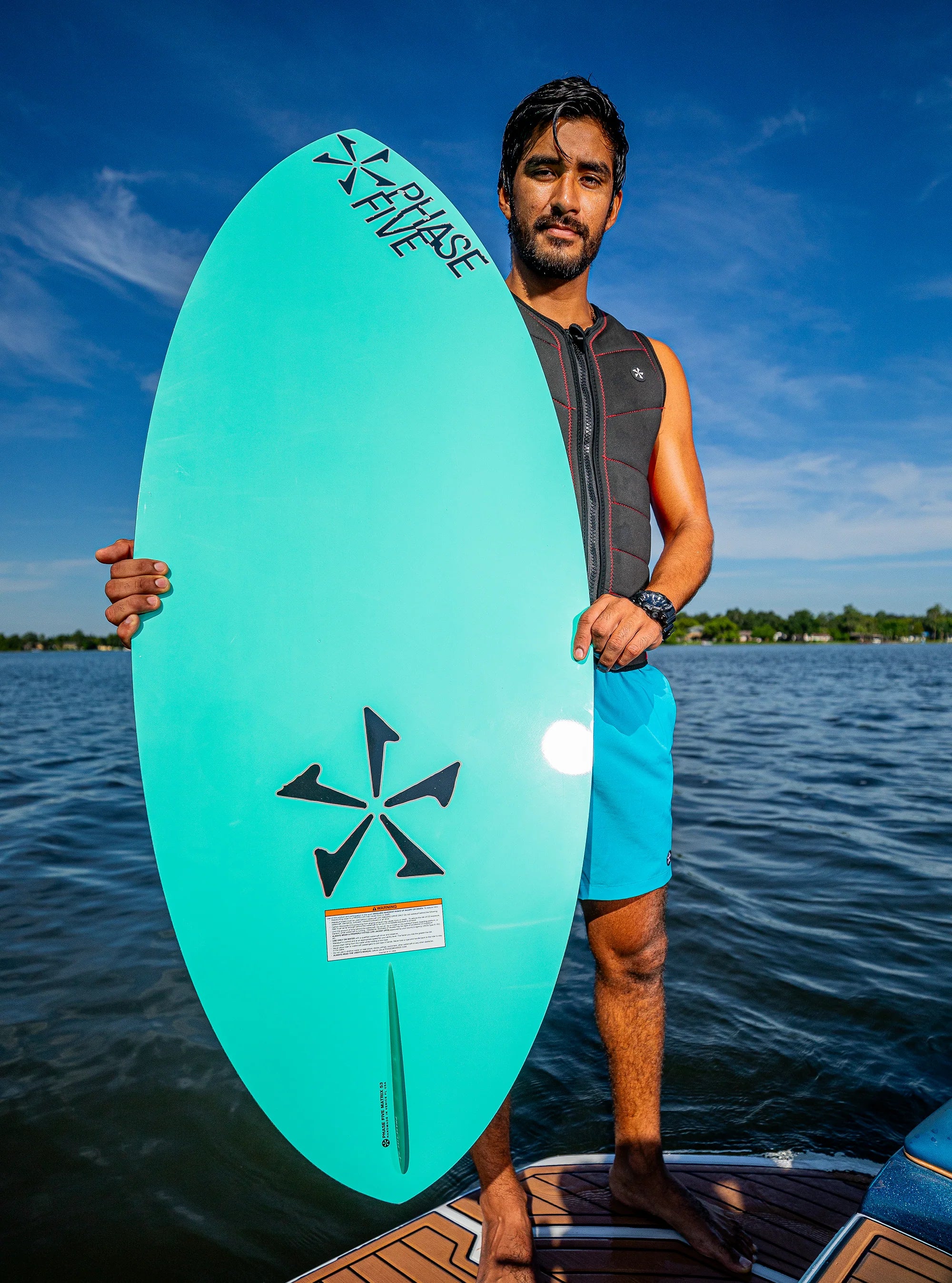 Phase Five Matrix wakesurf board Rider