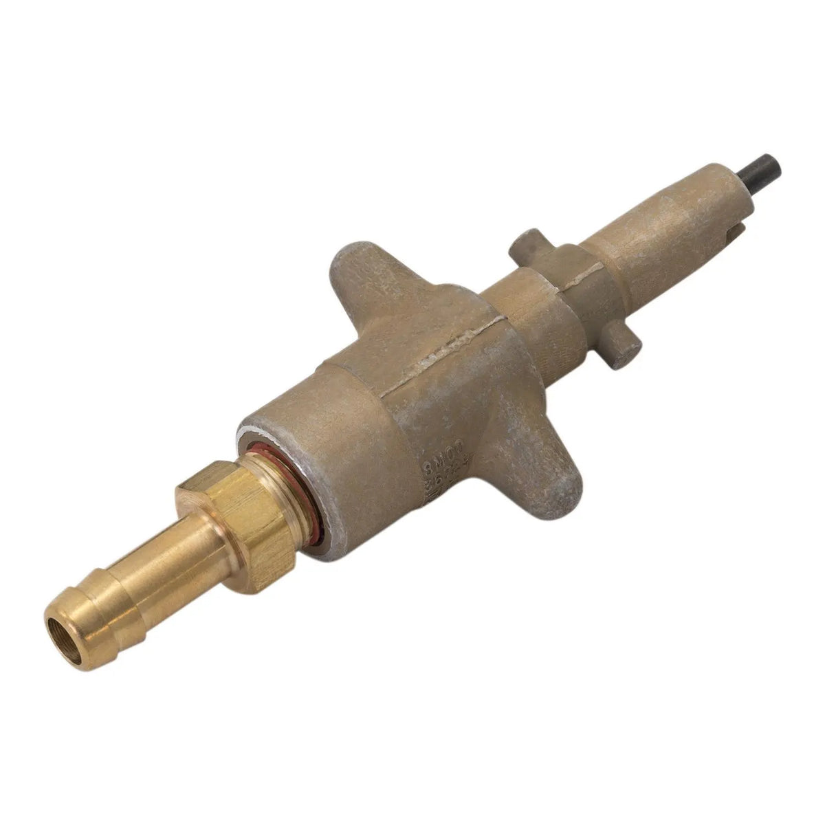 Quicksilver 30185Q3 bayonet twist-lock fuel tank connector with barbed hose fitting