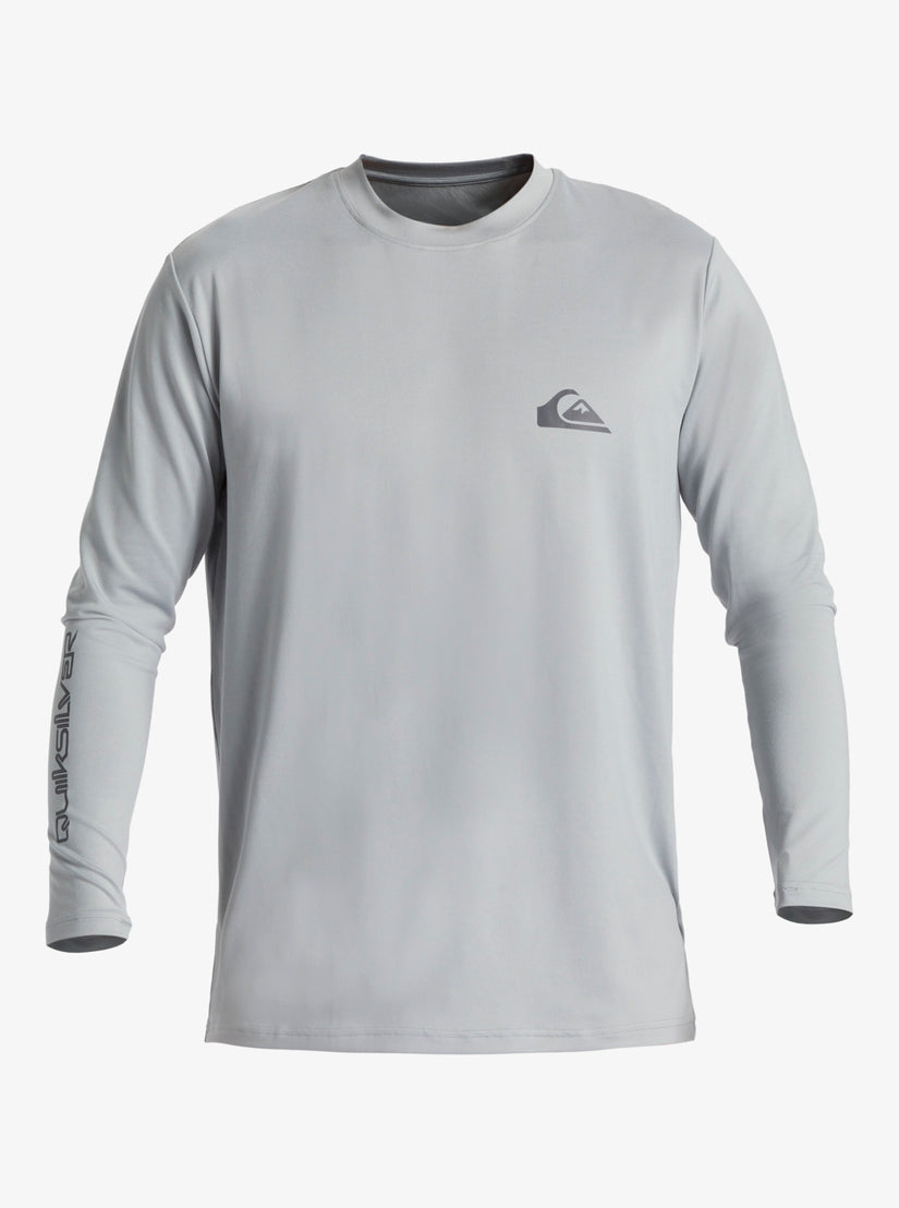 Quiksilver Everyday Long Sleeve Surf Rashguard Tee- Quarry