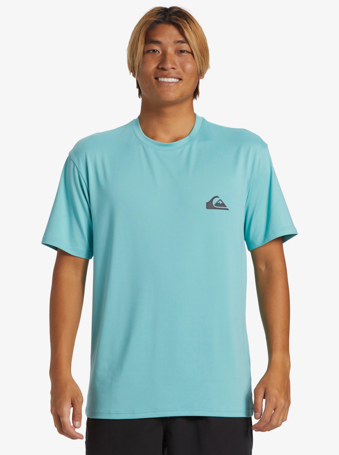 Quiksilver Everyday Surf - Short Sleeve UPF 50 Surf T-Shirt for Men- Marine Blue