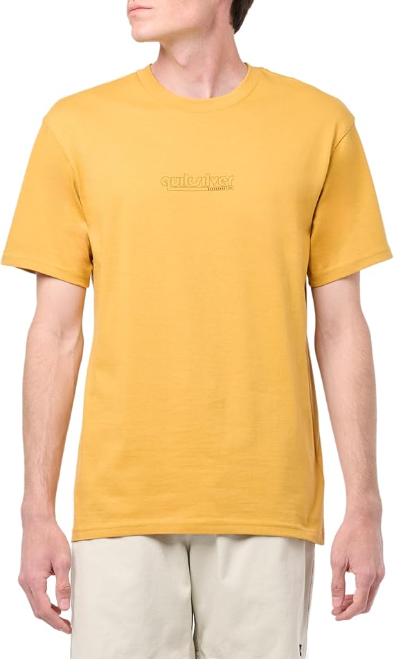 Quiksilver Decal Tee Mustard – AQYZT09577