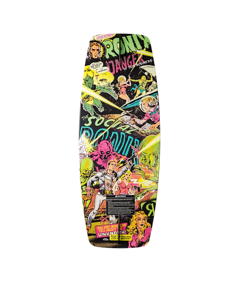 Ronix Social Wakeskate It's Comical board-constructed wakeskate Bottom