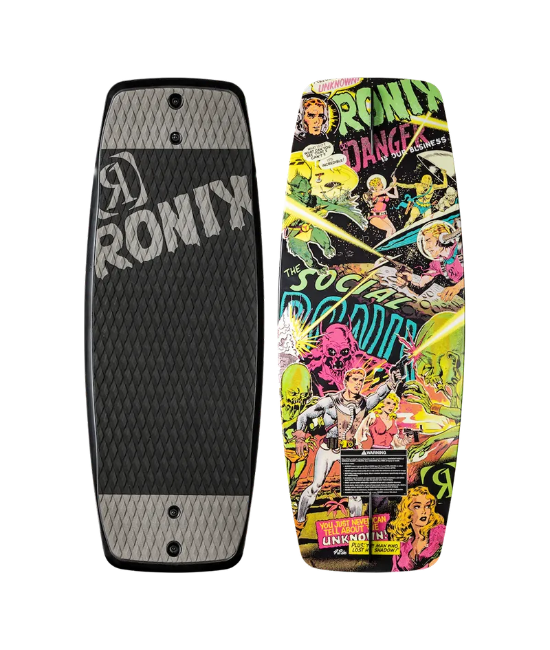Ronix Social Wakeskate It's Comical board-constructed wakeskate