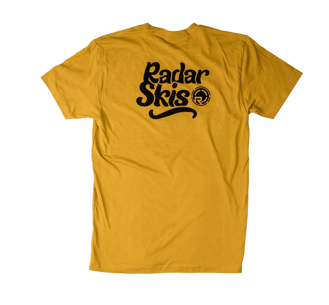 Radar Base T-Shirt - Mustard