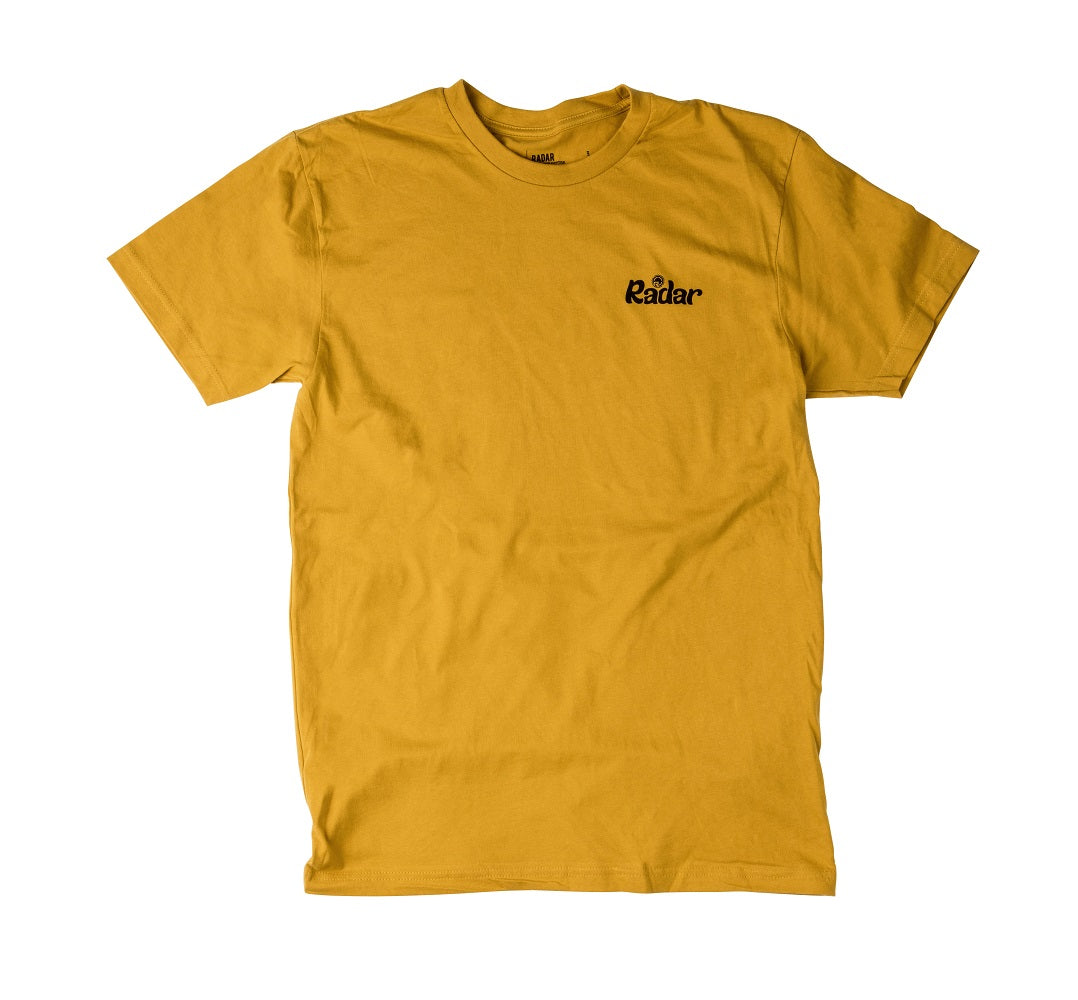 Radar Base T-Shirt - Mustard