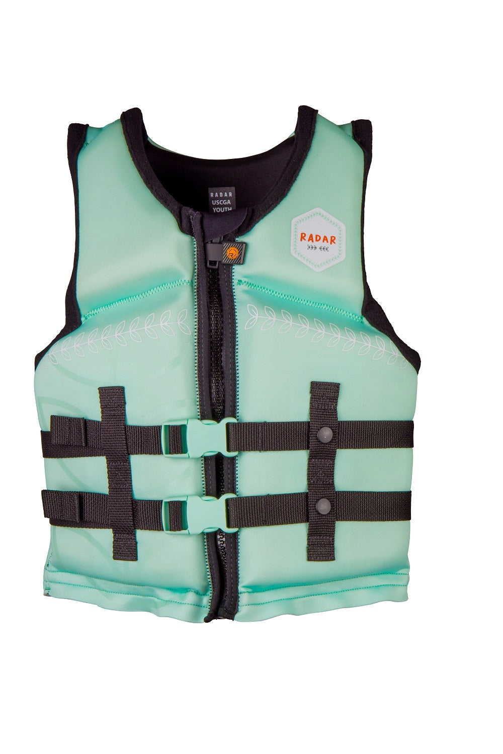 Radar TRA Girl's - CGA Life Vest - Spearmint - Youth (50-90lbs)