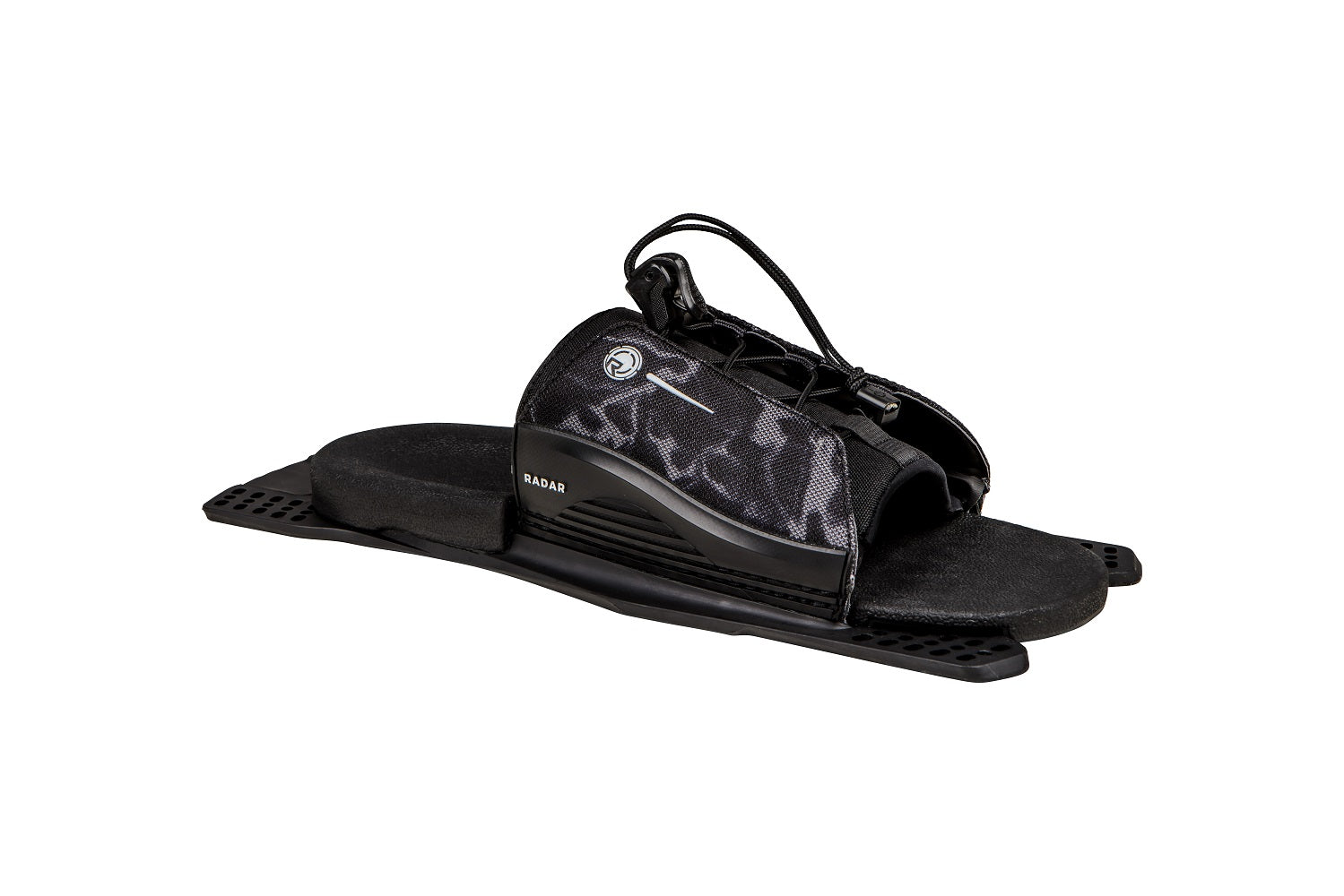 Radar Lyric ARTP Waterski Boot - Black Swirl - Feather Frame