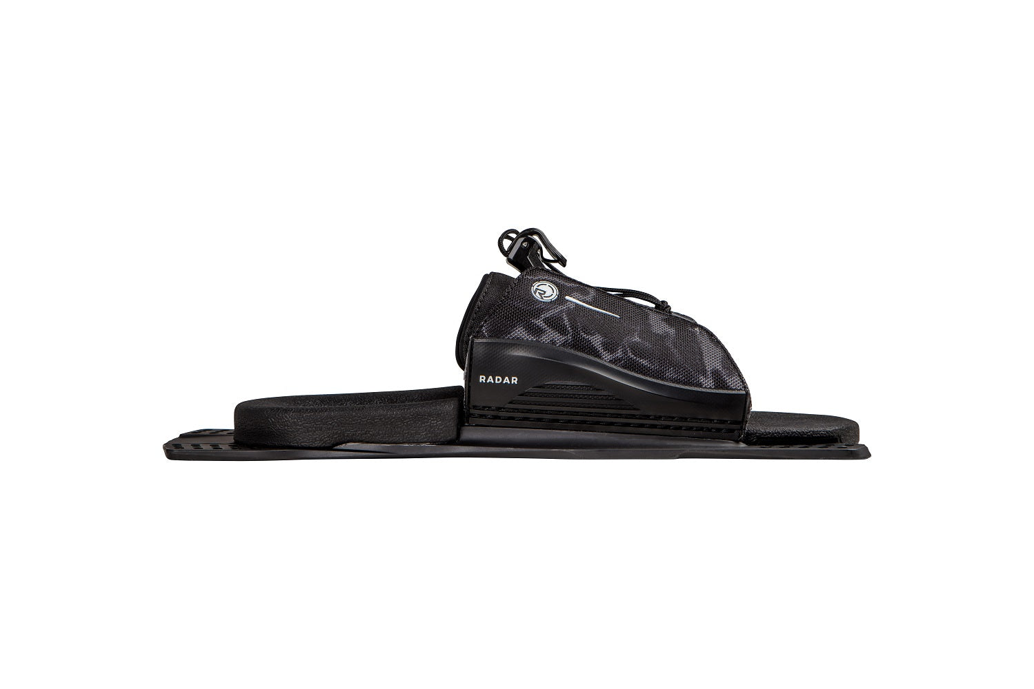 Radar Lyric ARTP Waterski Boot - Black Swirl - Feather Frame