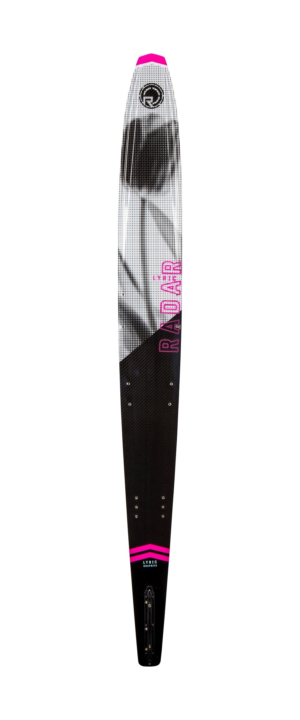 Radar Water Ski - Women's Graphite Lyric - Carbon / Black / Rhodamine