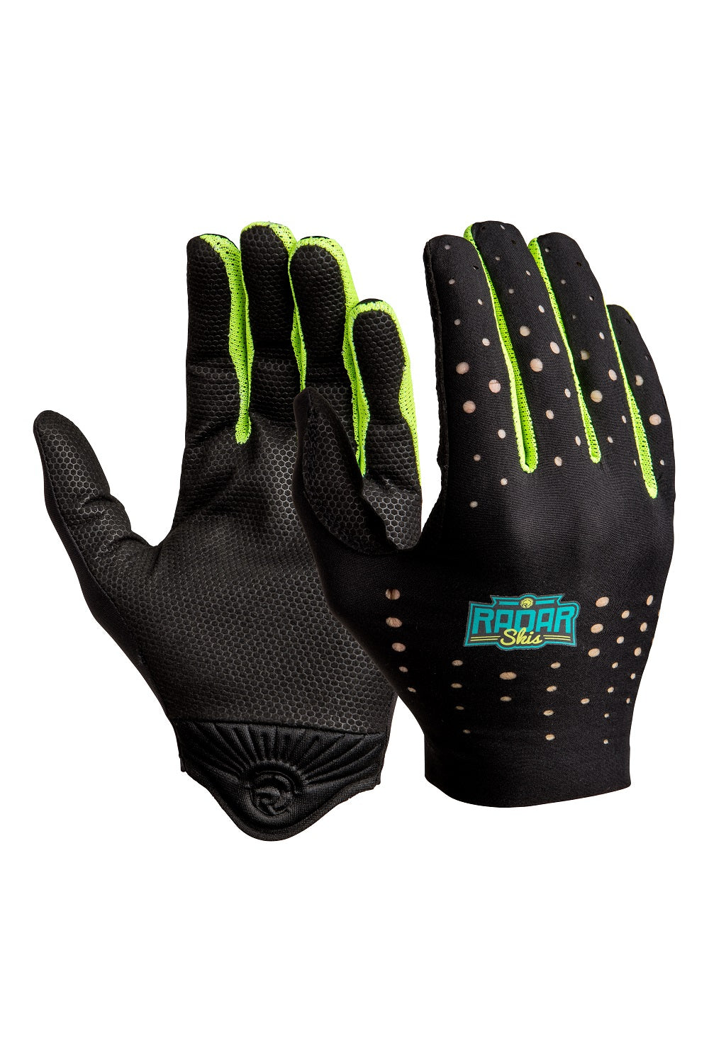 Radar Range Glove - Black / Volt Green