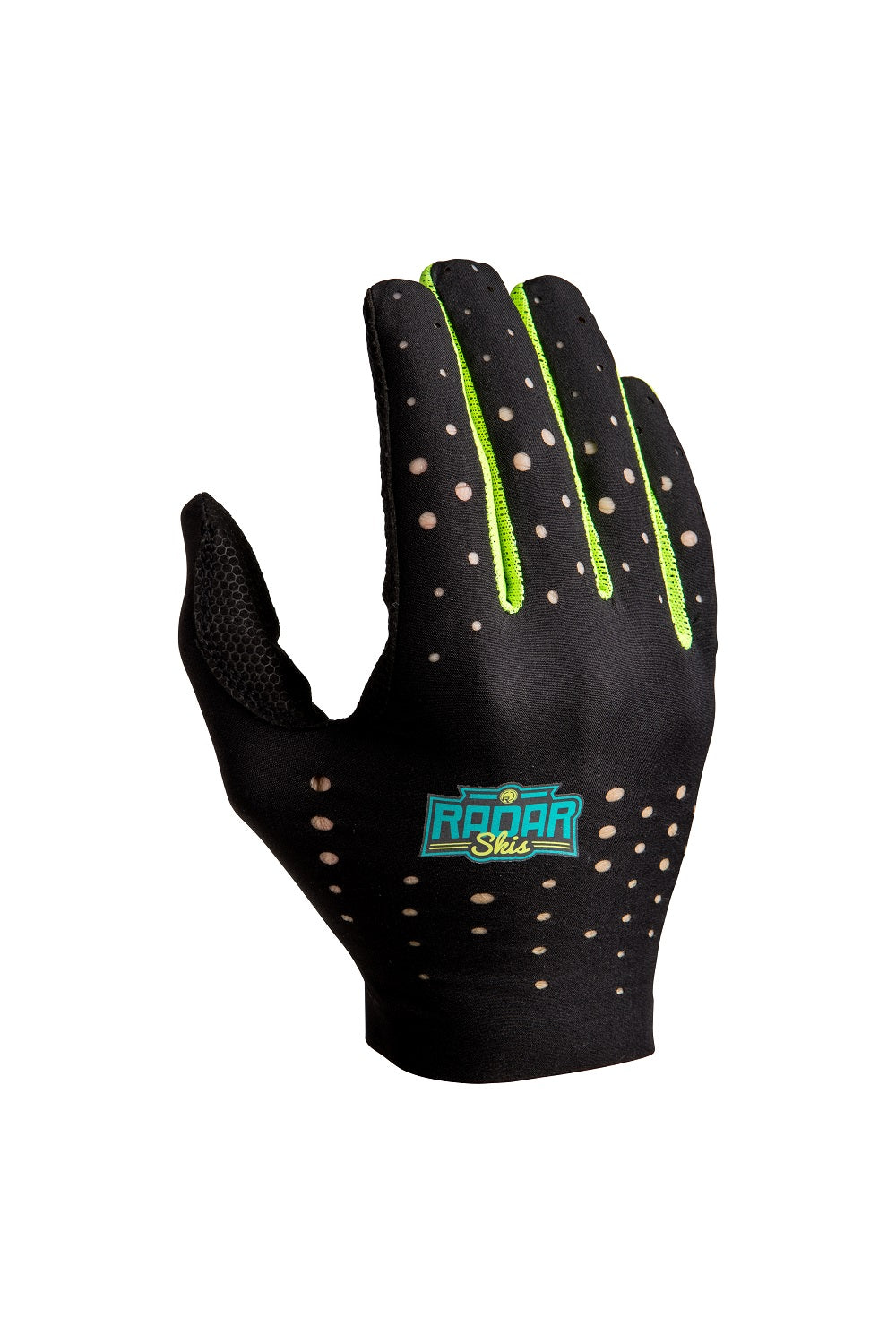 Radar Range Glove - Black / Volt Green