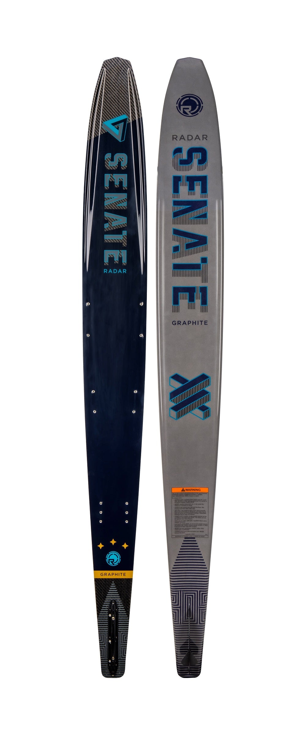 Radar Water Ski - Men's Graphite Senate - Navy / Gun Metal / Carbon