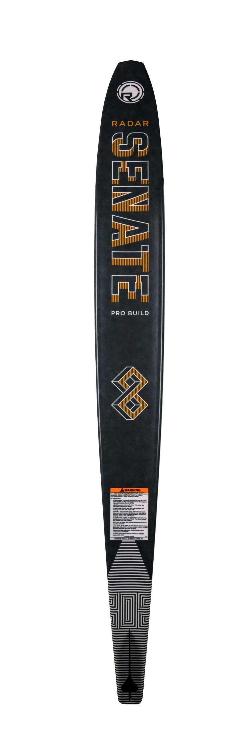 Radar Water Ski - Men's Pro Build Senate - Textreme / Copper