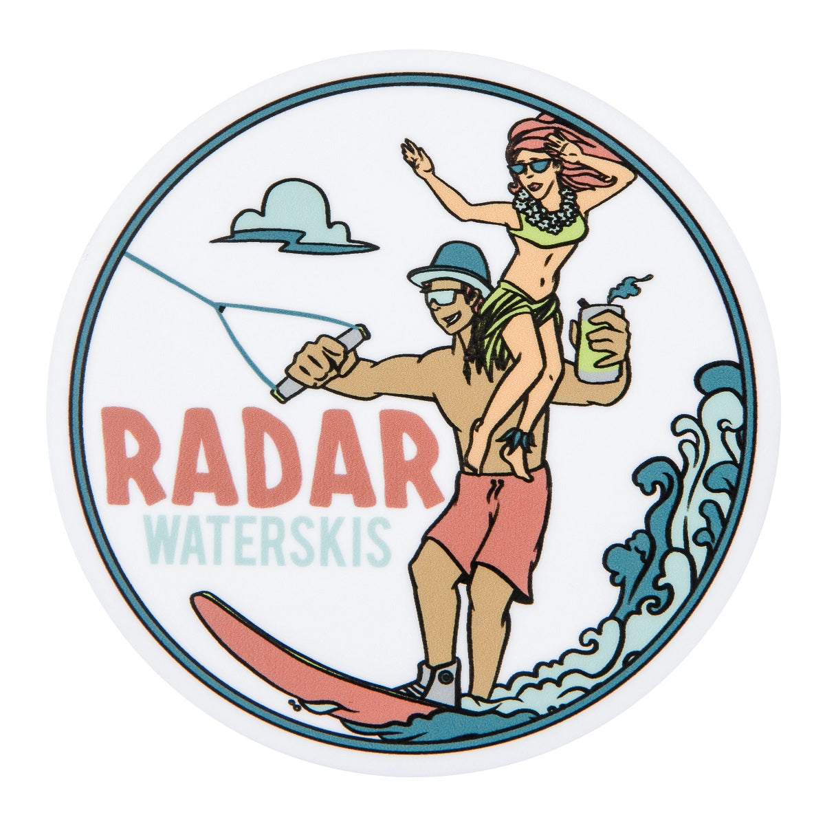 Radar Ski Team Sticker