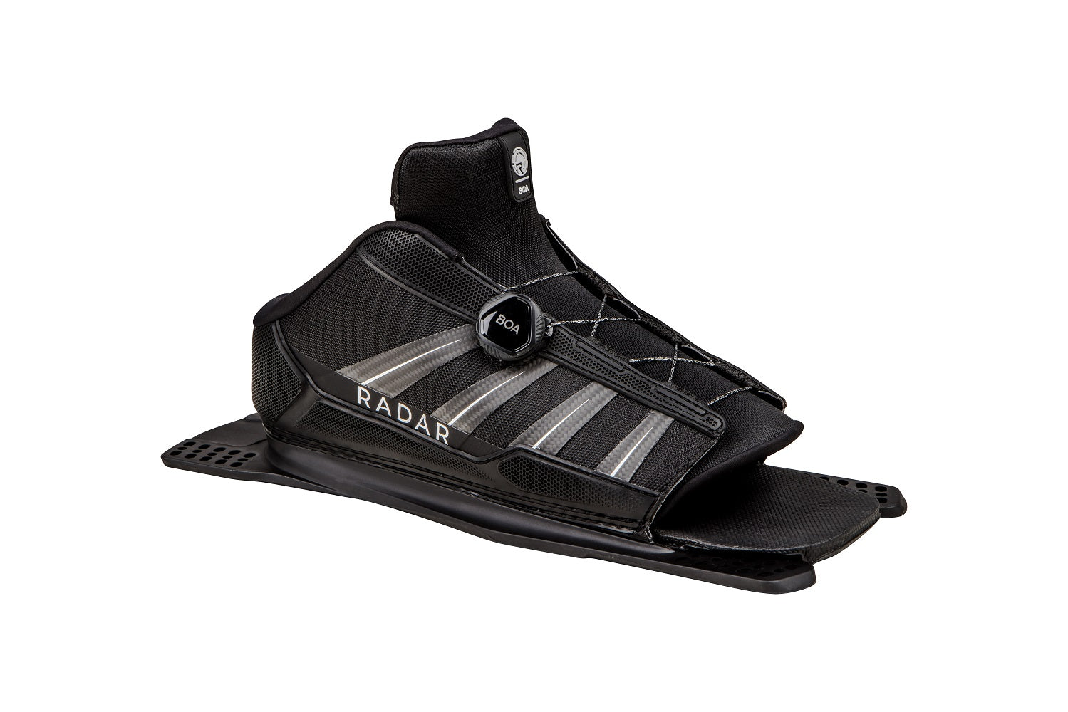 Radar Vector Boa HRT - Black / Carbon / White - Feather Frame