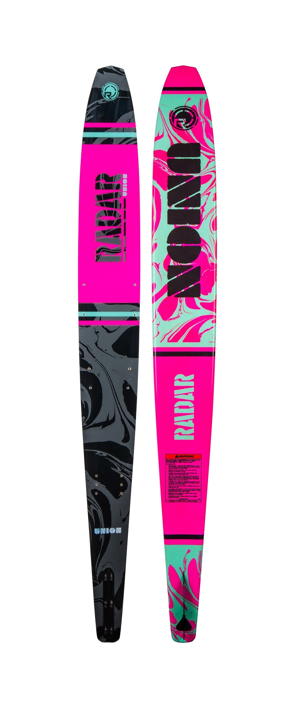 Radar Water Ski - Women's Union - Rhodamine / Sky Blue