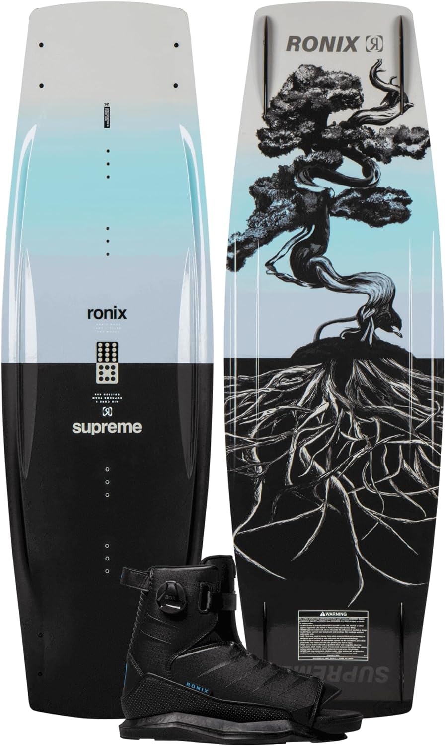 Ronix Wakeboard Package Supreme Board w/ Anthem BOA Boots