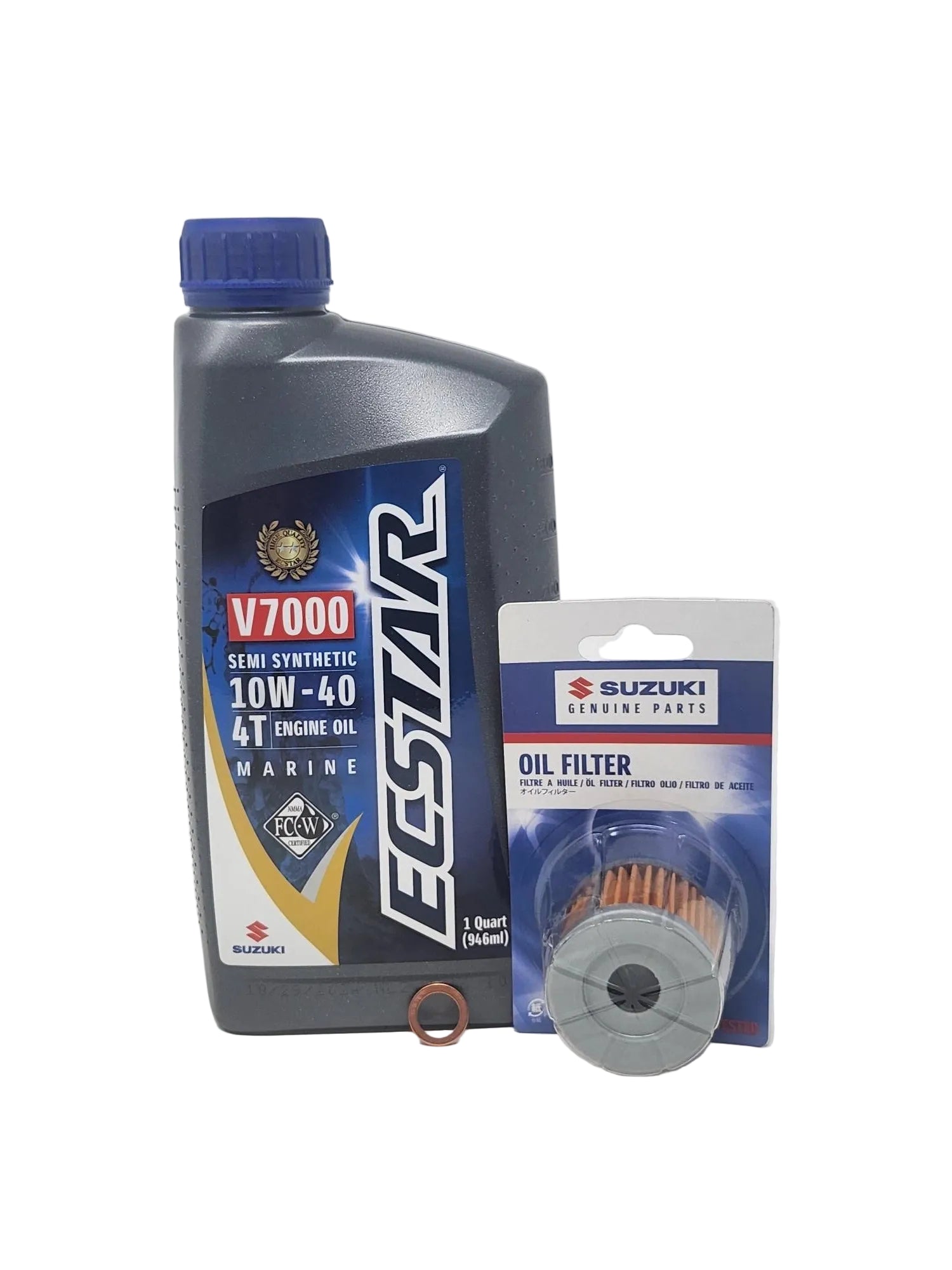 Suzuki DF9.9A Oil Change Kit OEM 4-Stroke