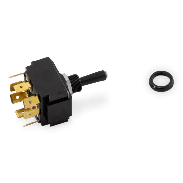Sierra TG19530 tip lit 8 blade terminal DPDT momentary ON OFF momentary ON toggle switch