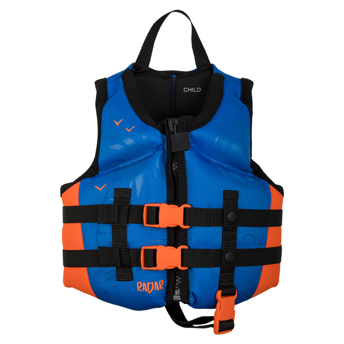 Radar Boy's - CGA Life Vest - Orange / Blue - Child (30-50lbs) (2019)