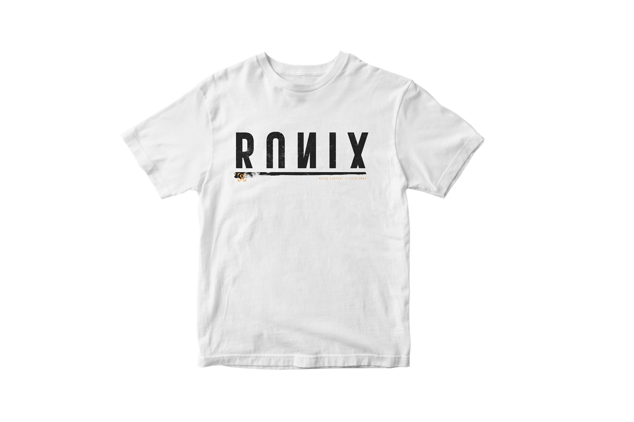 Ronix Megacorp T-Shirt - White / Black