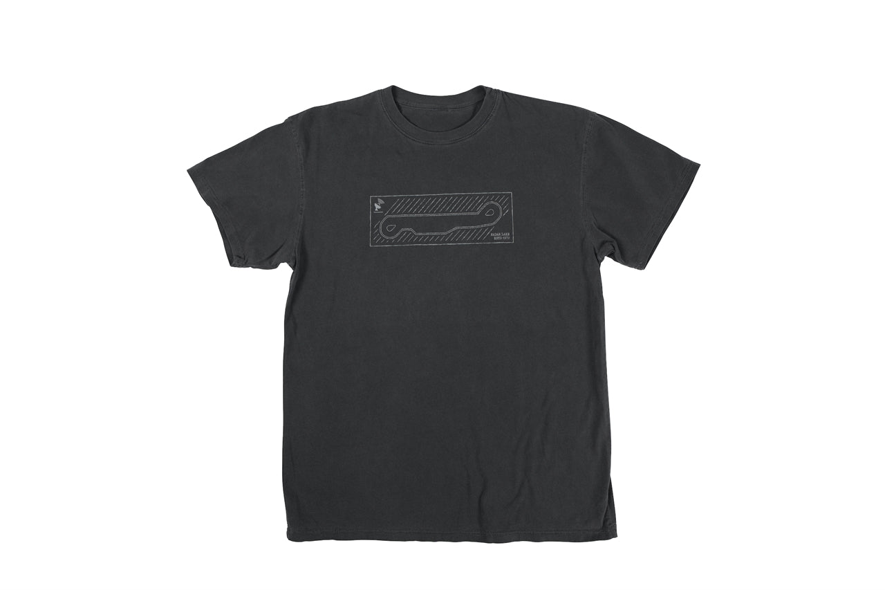 Radar Lake T-Shirt - Slate Grey