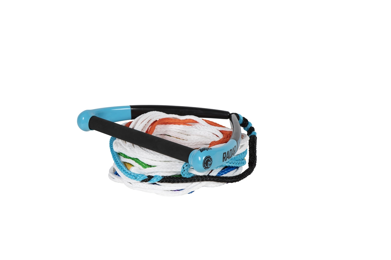 Radar Control Package 13 in. Waterski Team Standard Handle w / 8-Section Mainline - Blue / Black
