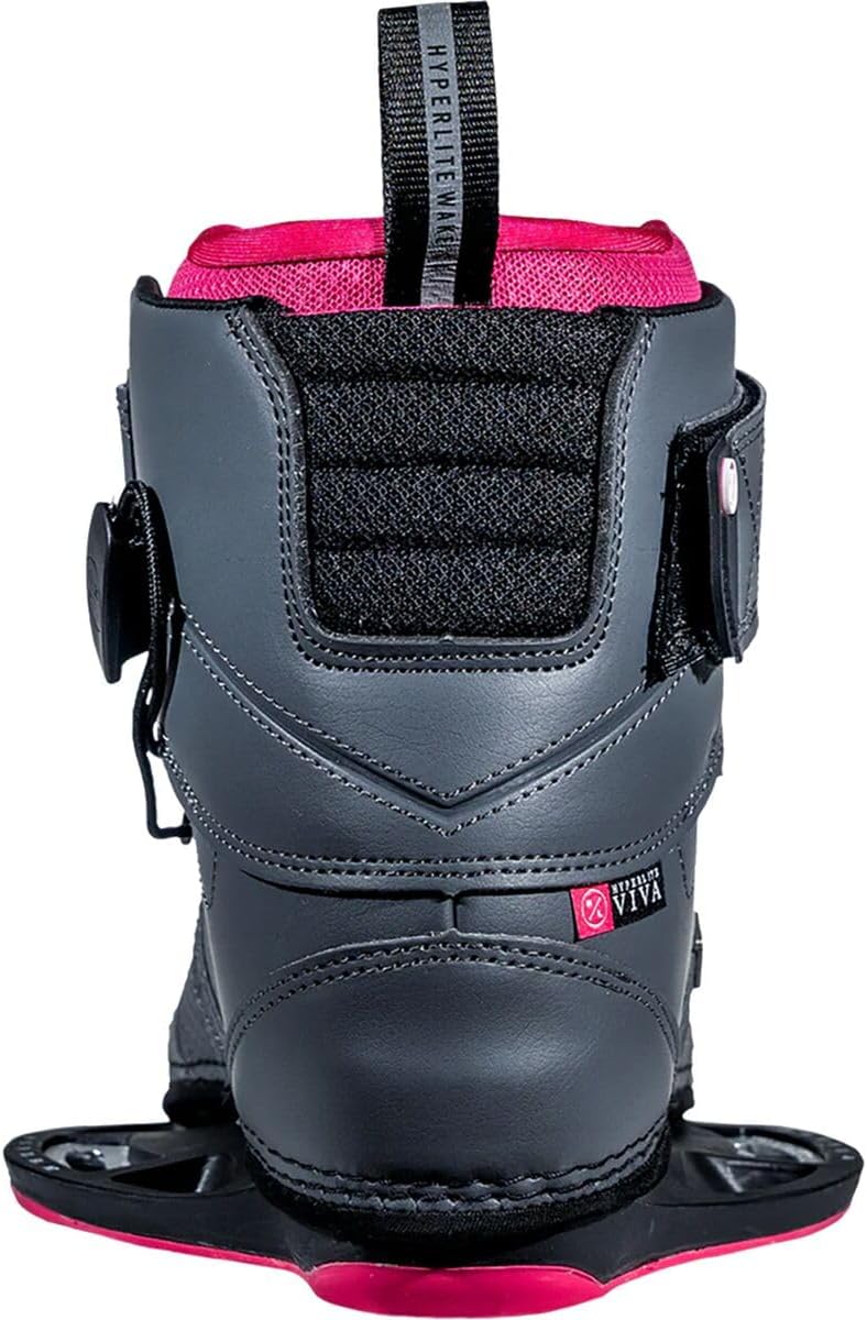 Hyperlite Viva Women’s Wakeboard Bindings - Open Toe Adjustable Fit Back