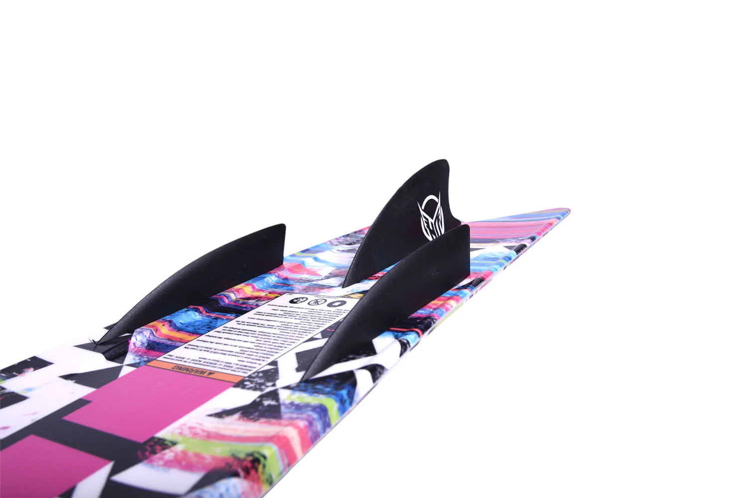 HO Sports 65 Hovercraft Tribal Pink waterski package with Stance UltraLite ARTP rear toe plate Fins