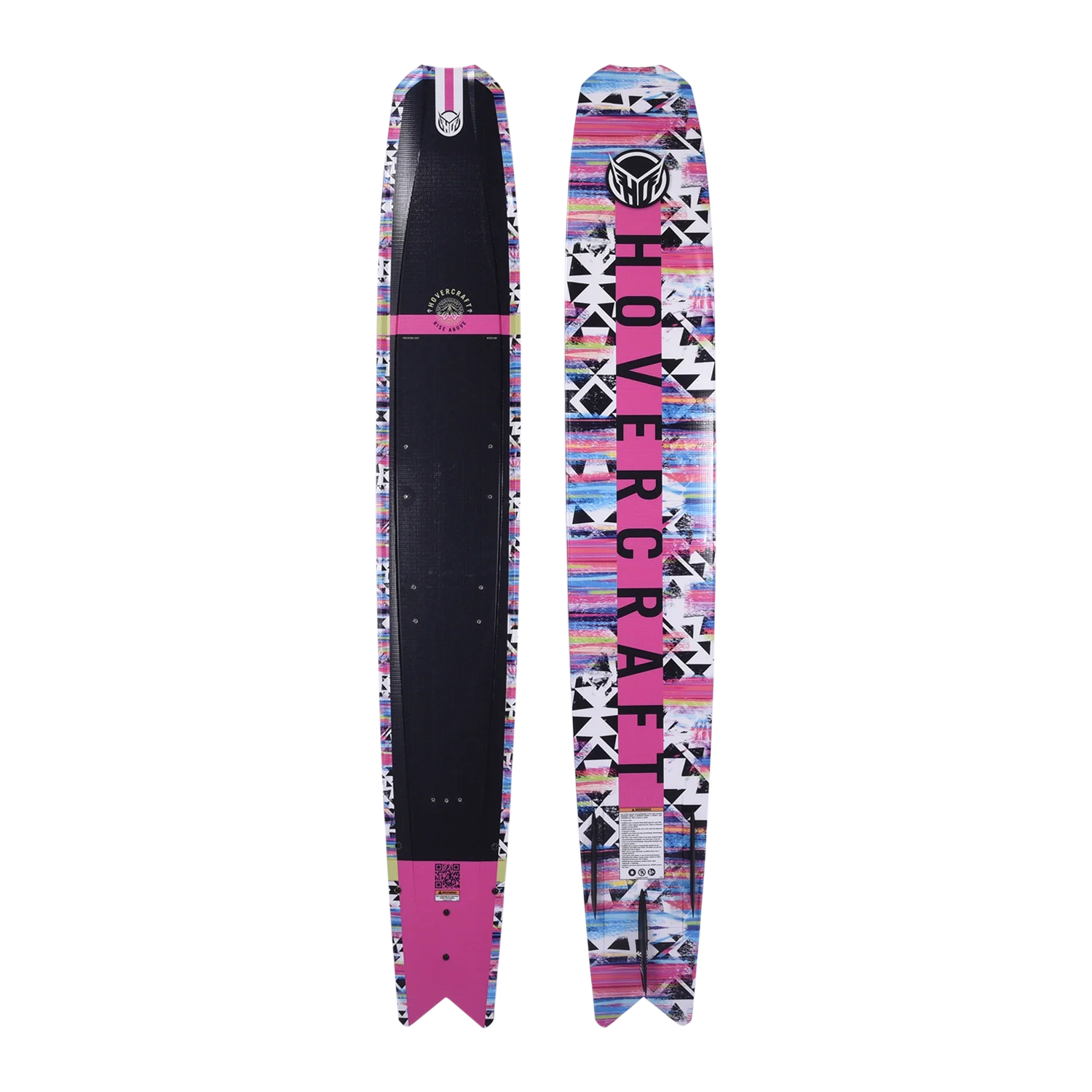 HO Sports 65 Hovercraft Tribal Pink waterski package with Stance UltraLite ARTP rear toe plate Ski