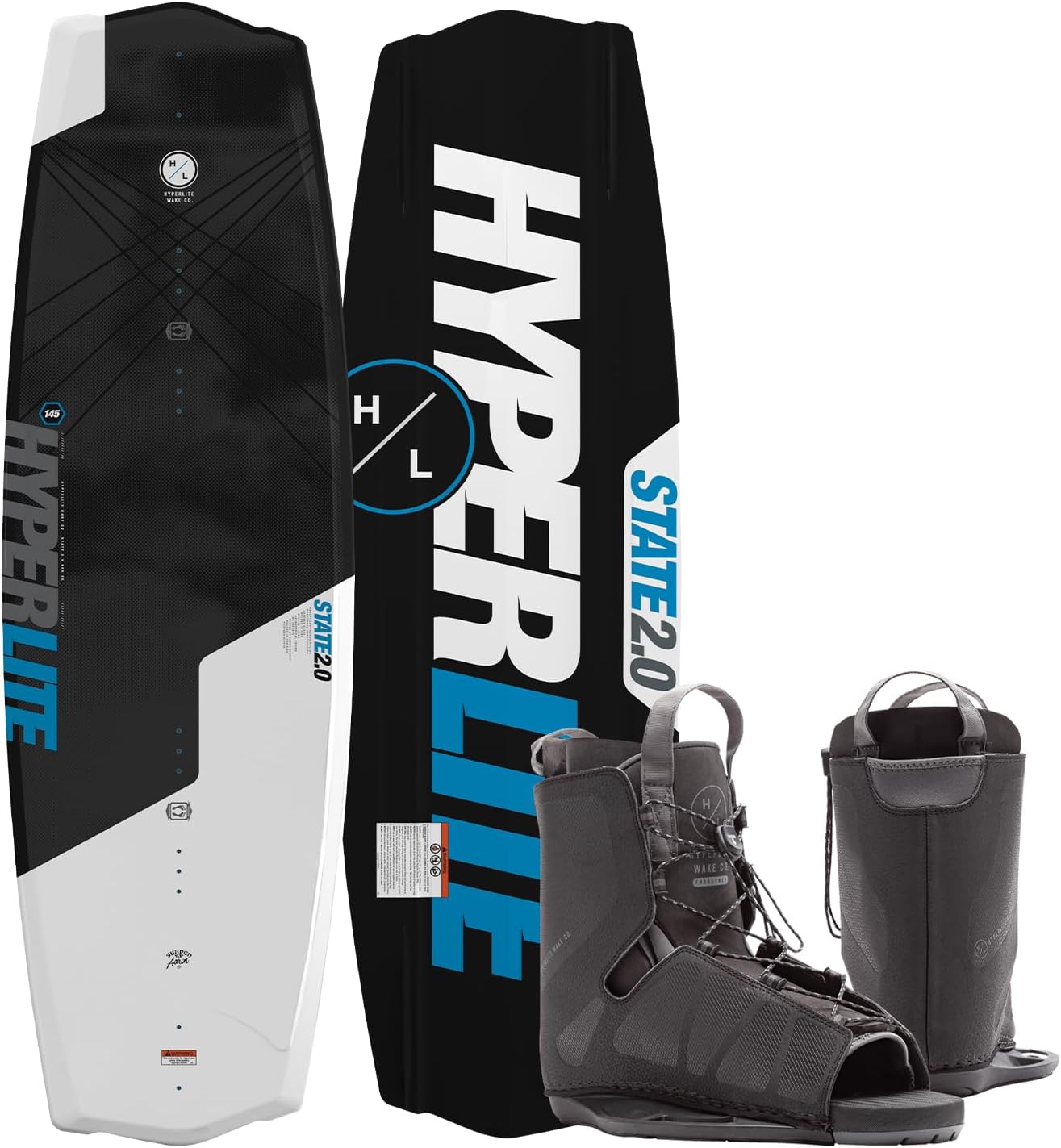 Hyperlite State 2.0 Wakeboard Package with Frequency Bindings Package