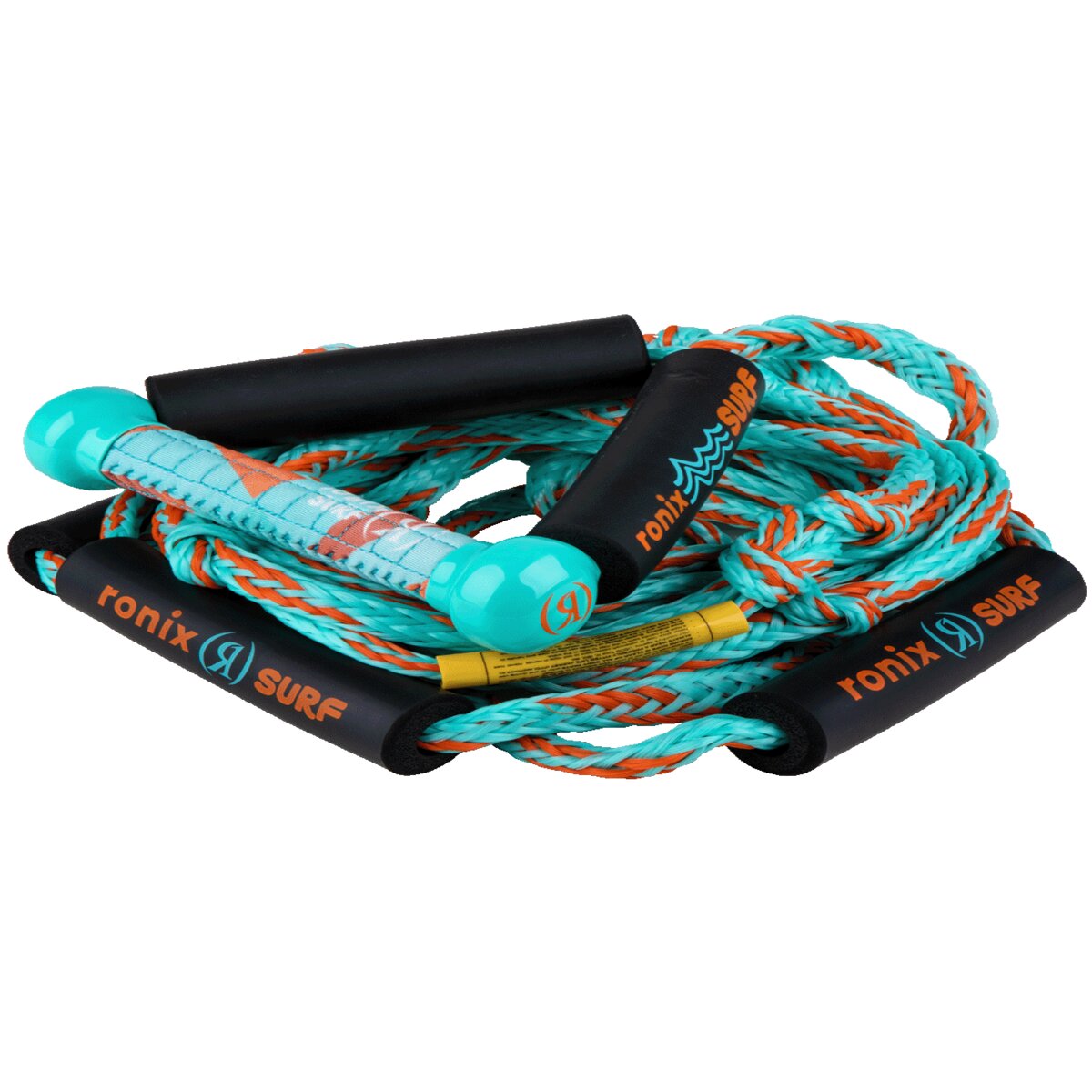 Ronix Kid?s Surf Rope w/8 in.?Handle Lycra Grip - 25 ft 4-Sect. PE Rope