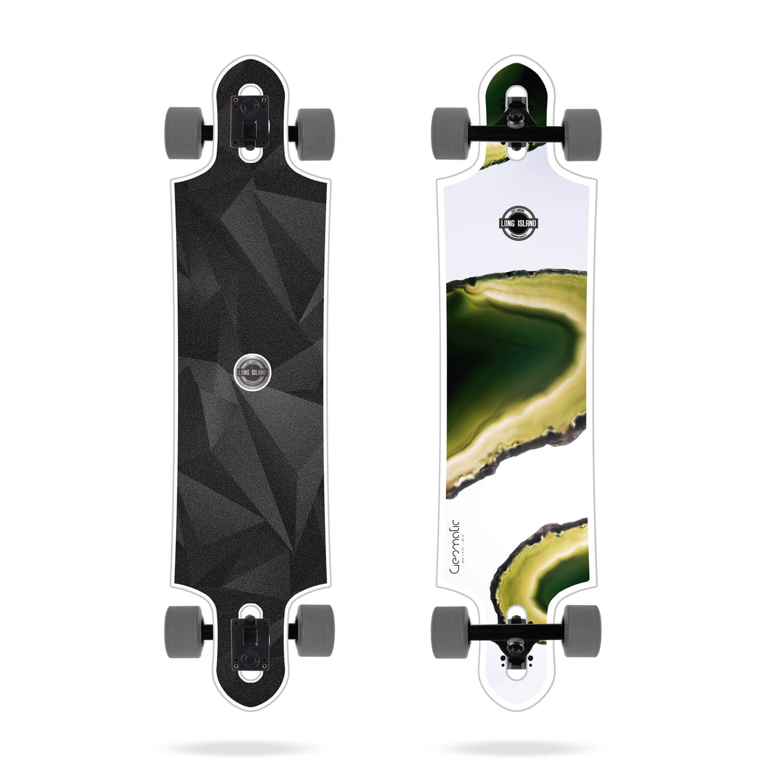 Long Island Geomatic 39.8? Drop Longboard