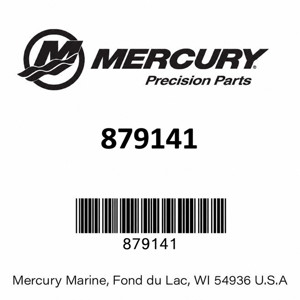 Mercury Precision Parts 879141 part-number placeholder; product not pictured