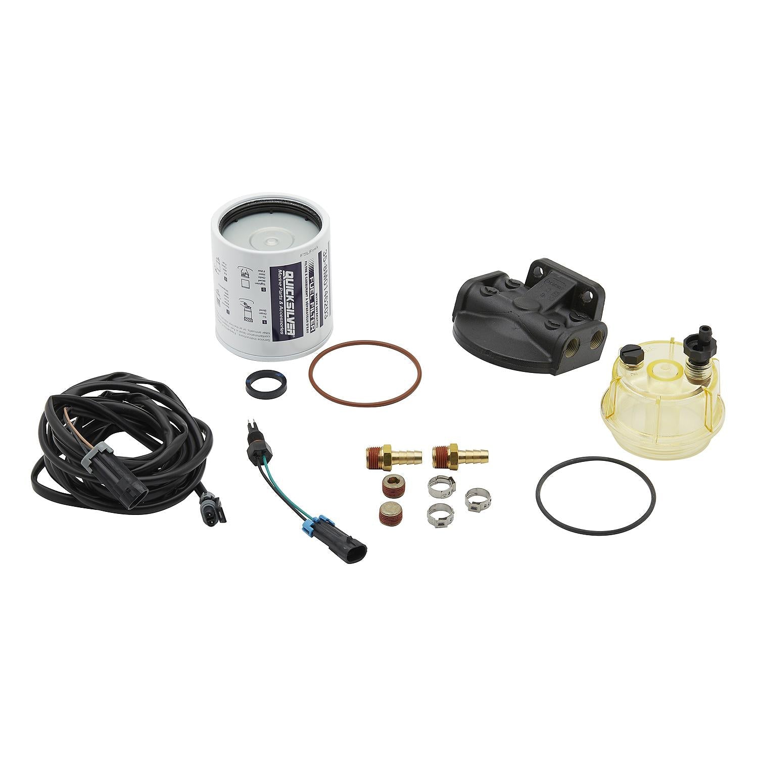 Mercury 8M0113498 filter head bowl fittings and hardware