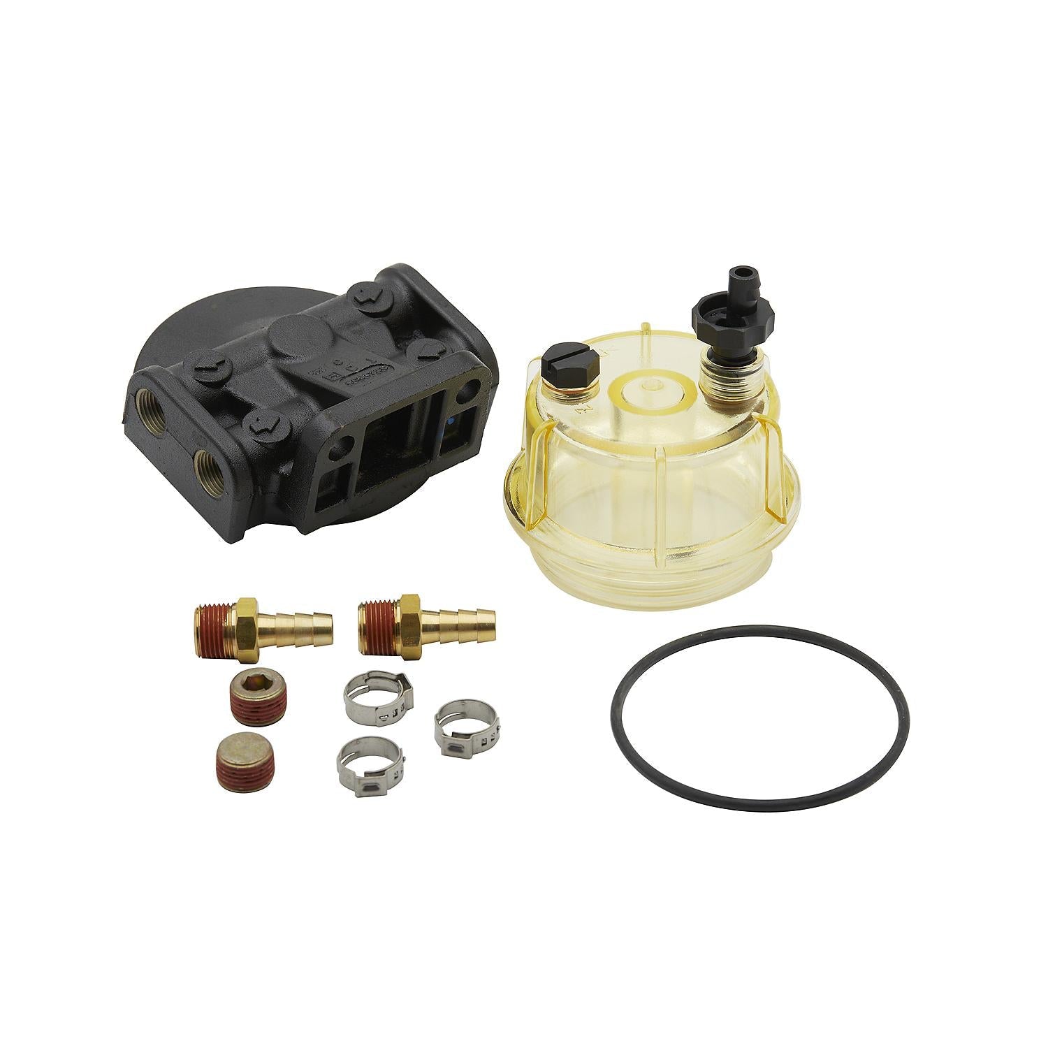 Mercury 8M0113498 water-separating fuel filter kit complete components