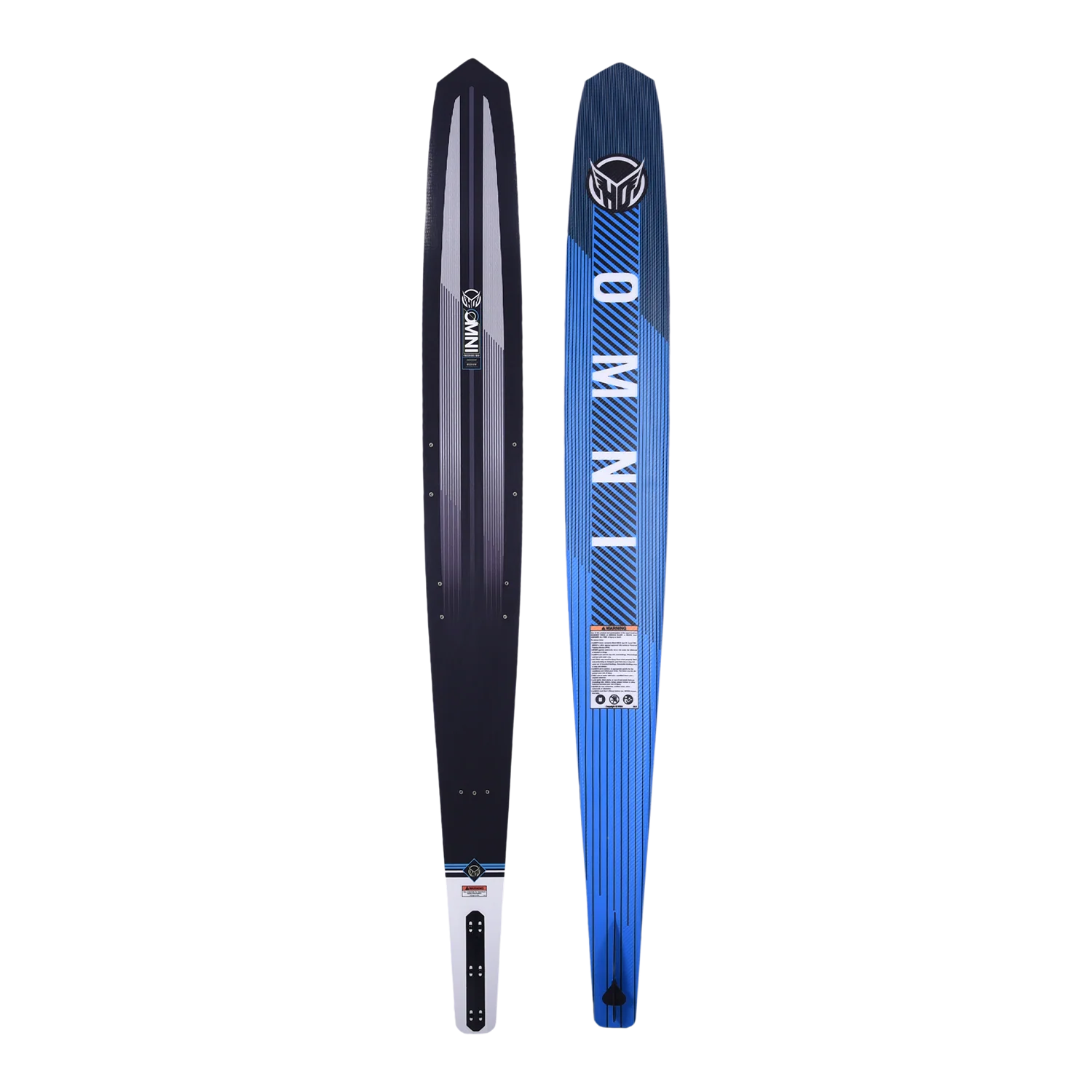 HO Omni waterski package with Stance UltraLite front boot and RTP adjustable rear toe plate ski