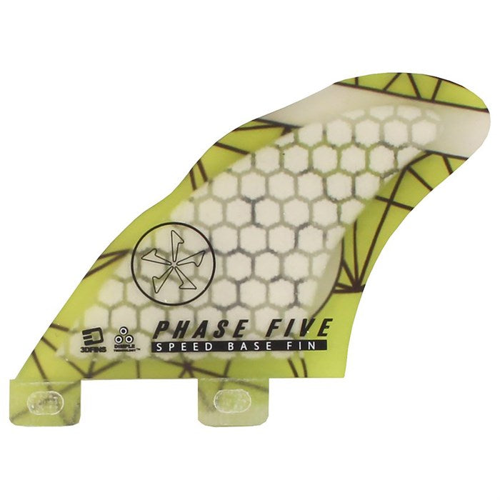 Phase Five 3D Speed Base Fin 3.5 Quad Fin Set