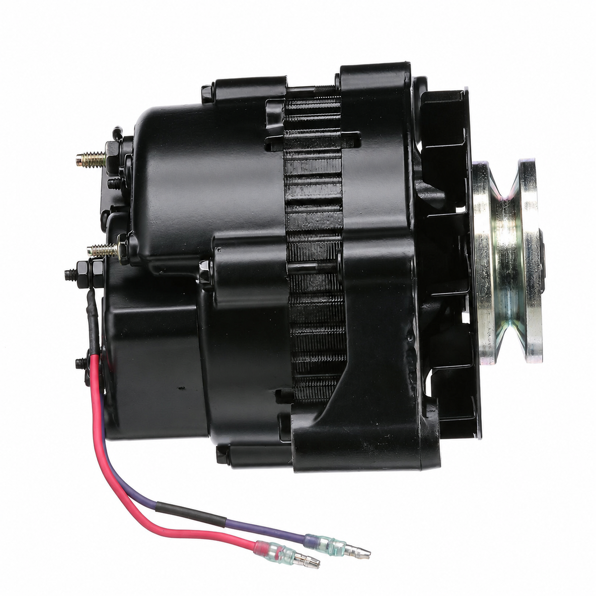 Quicksilver 817119A4 55 amp V-belt alternator view 3