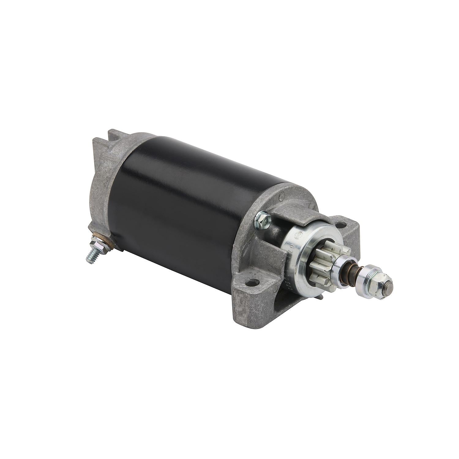 Quicksilver 893887T starter motor label view for Mercury 30 and 40 HP FourStroke outboards