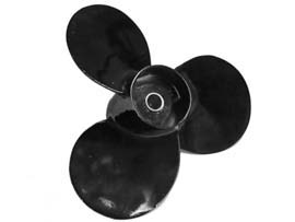 Quicksilver 8M0081239 Black Diamond propeller manufacturer catalog photograph