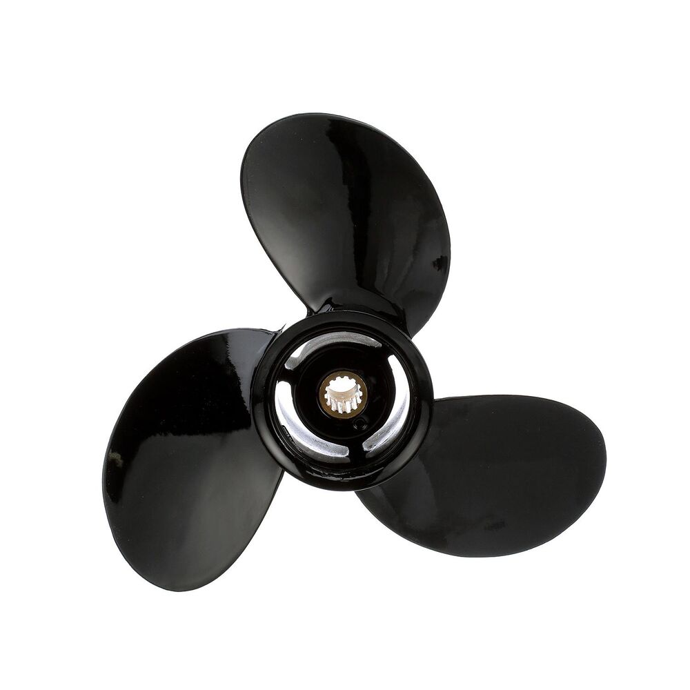 Quicksilver Black Diamond three-blade rubber-hub catalog illustration; QA2171R appearance may vary